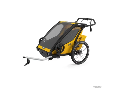 Multisport Trailer Thule Chariot Sport double Spectra Yellow