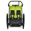 Multisport Trailer THULE Chariot Cab 2 (Double), Chartreuse/Dark Shadow thumbnail 4