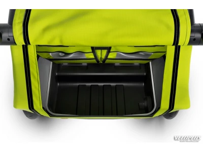 Multisport Trailer THULE Chariot Cab 2 (Double), Chartreuse/Dark Shadow