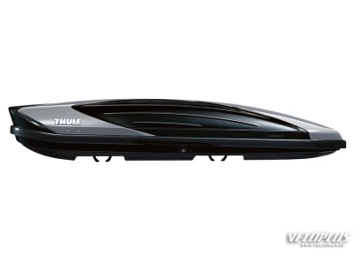 Katuseboks Thule Excellence XT, läikiv must-metallik titaan (470L)