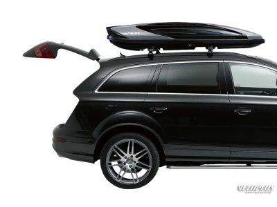Katuseboks Thule Excellence XT, läikiv must-metallik titaan (470L)