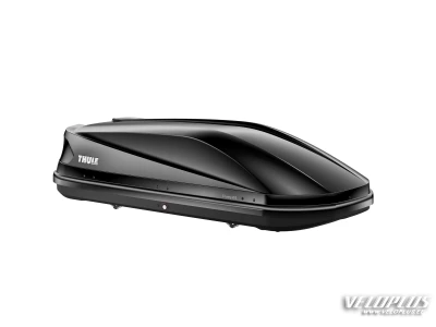 Katuseboks Thule Touring M 200 must läikiv