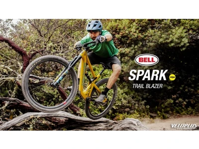 Helmet BELL SPARK matte slate (54-61cm)