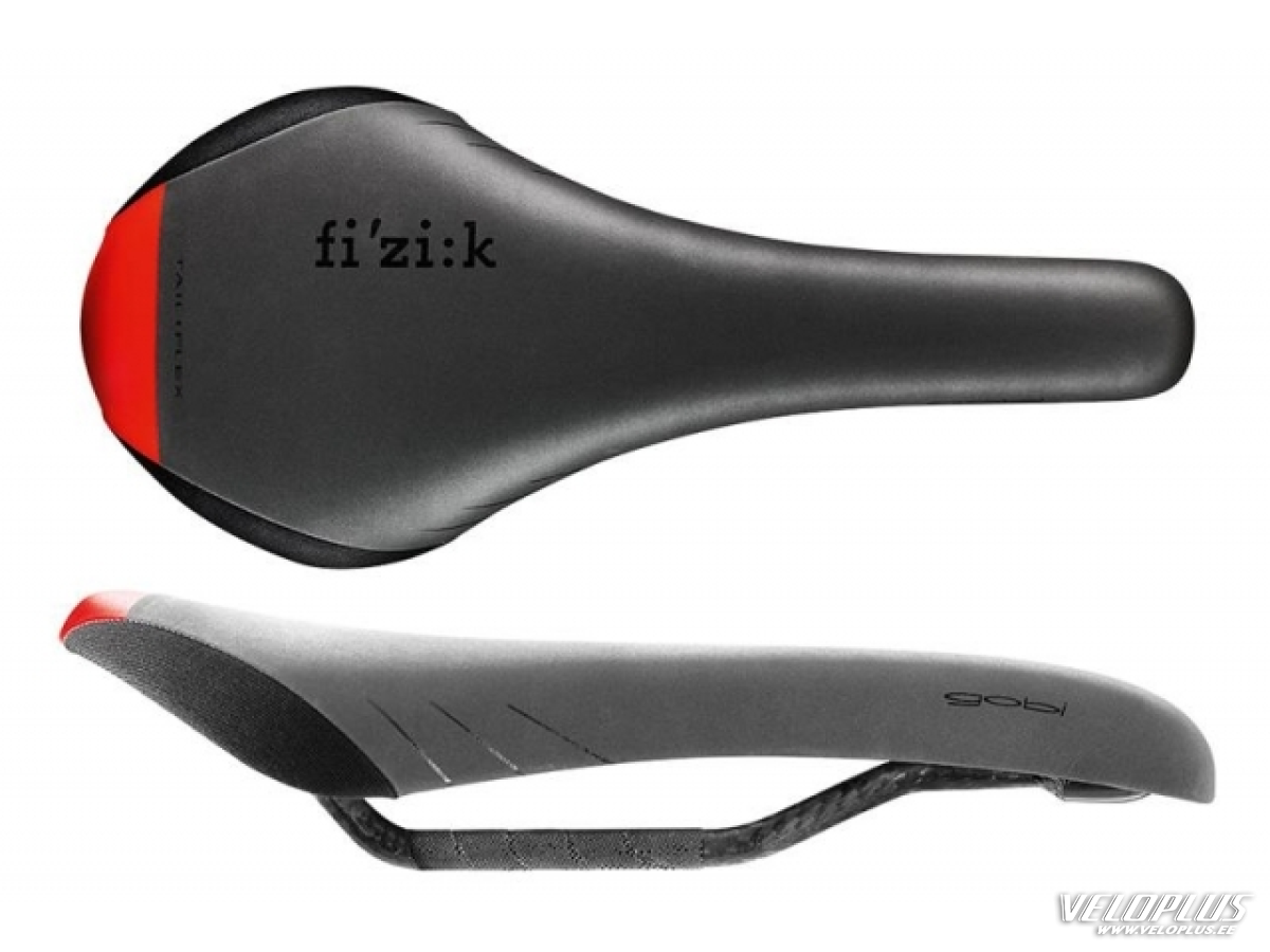 Maastikusadul Fizik GOBI M3 Carbon antratsiithall/punane