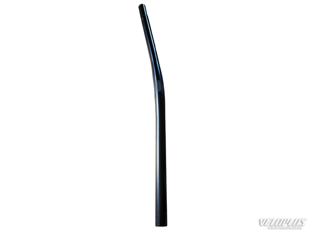 Stūre alumīnija melna plakana 580mm 25,4mm