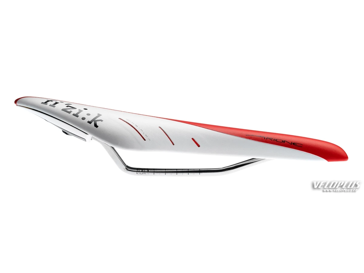 Road saddle Fizik ARIONE R3 REGULAR COLOR EDITION WHITE/RED