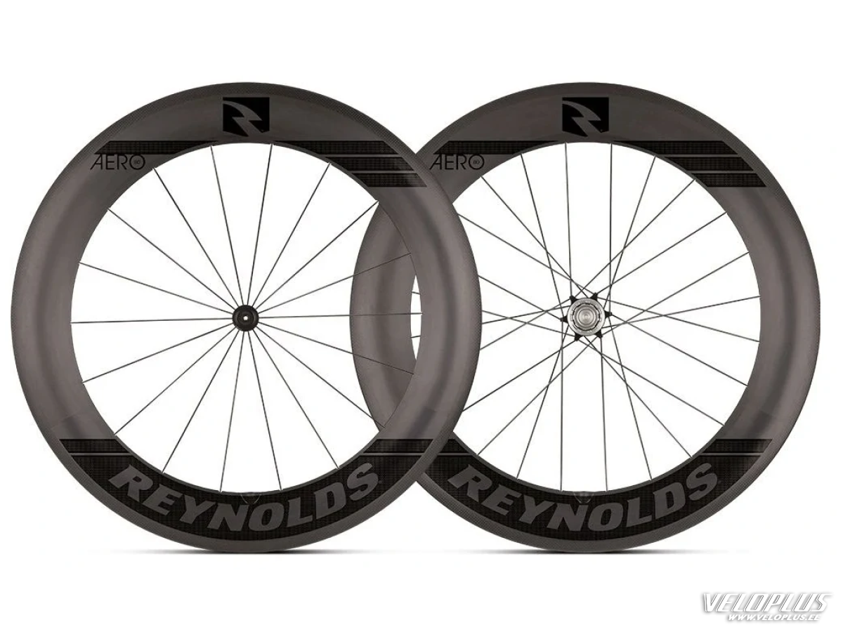 Wheelset Reynolds BLACKLABEL AERO 80 DB, C TL Shimano 20/24H