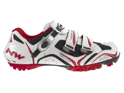 Shoes Northwave Razer SBS Carbon white/red/black 43,5
