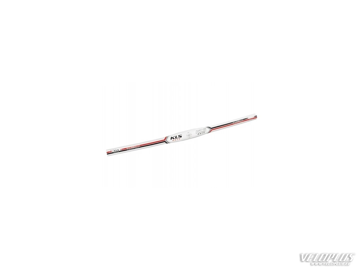 Juhtraud KLS Race valge 31,8 600mm