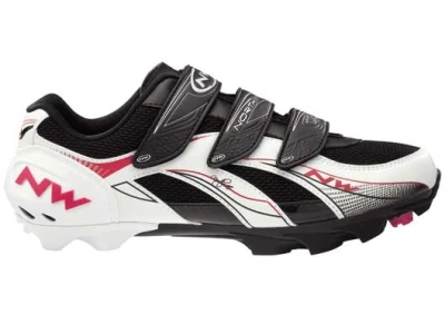 Shoes Northwave Vega white/black/lillakas 37