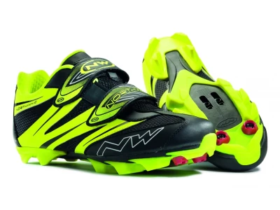 MTB Shoes Northwave SPIKE PRO YELLOW FLUO-BLACK 43