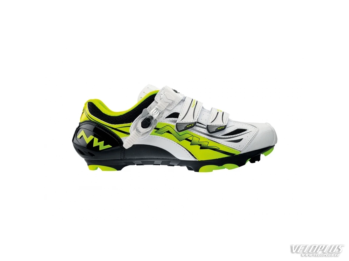 Shoes Northwave Rebel R3 SBS white-green 42,5