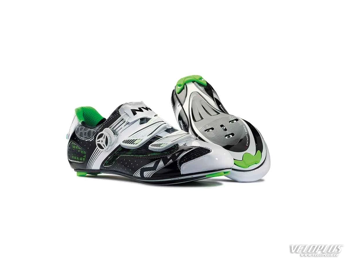 Road Shoes Northwave GALAXY WHITE-BLACK 46