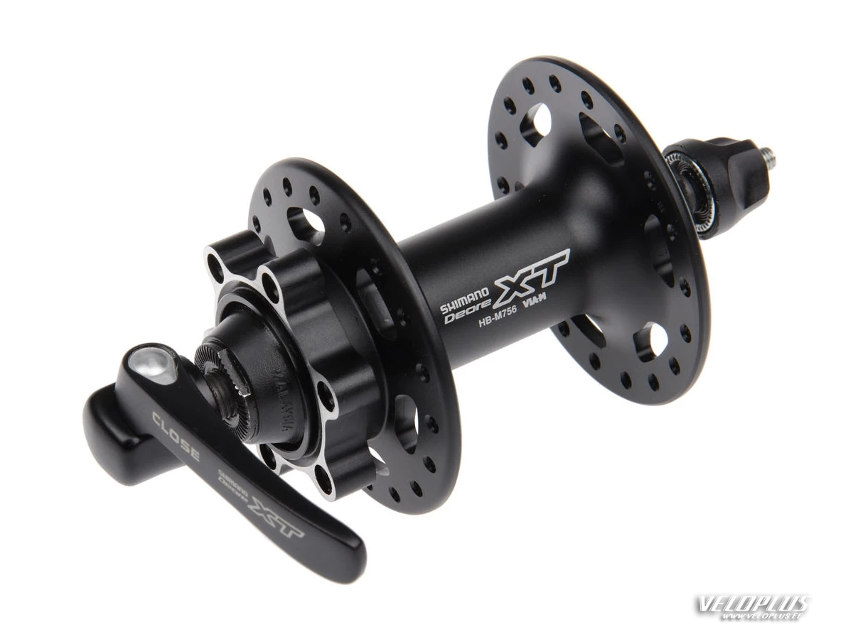 Front hub Shimano HB-M756 32h 6-bolt black