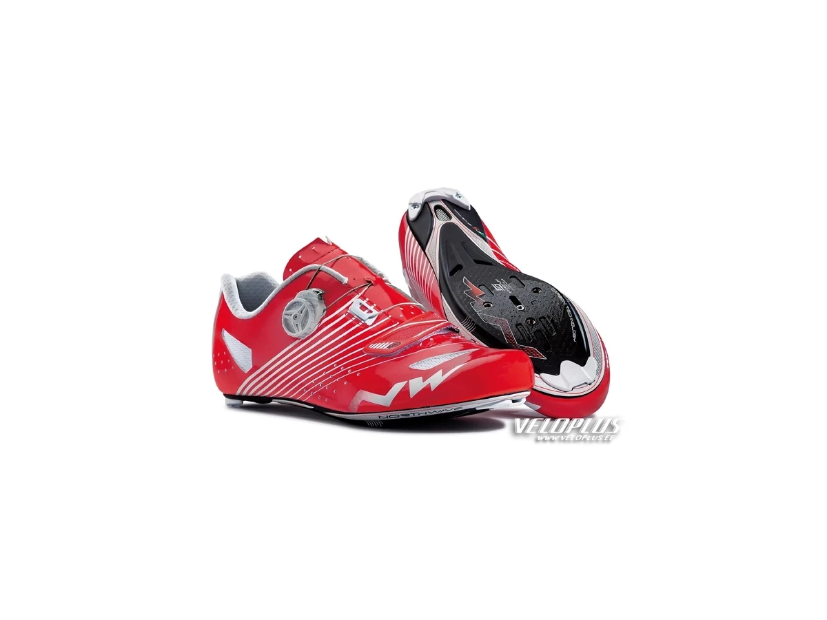 Road Shoes Northwave TORPEDO PLUS RED/WHITE 48