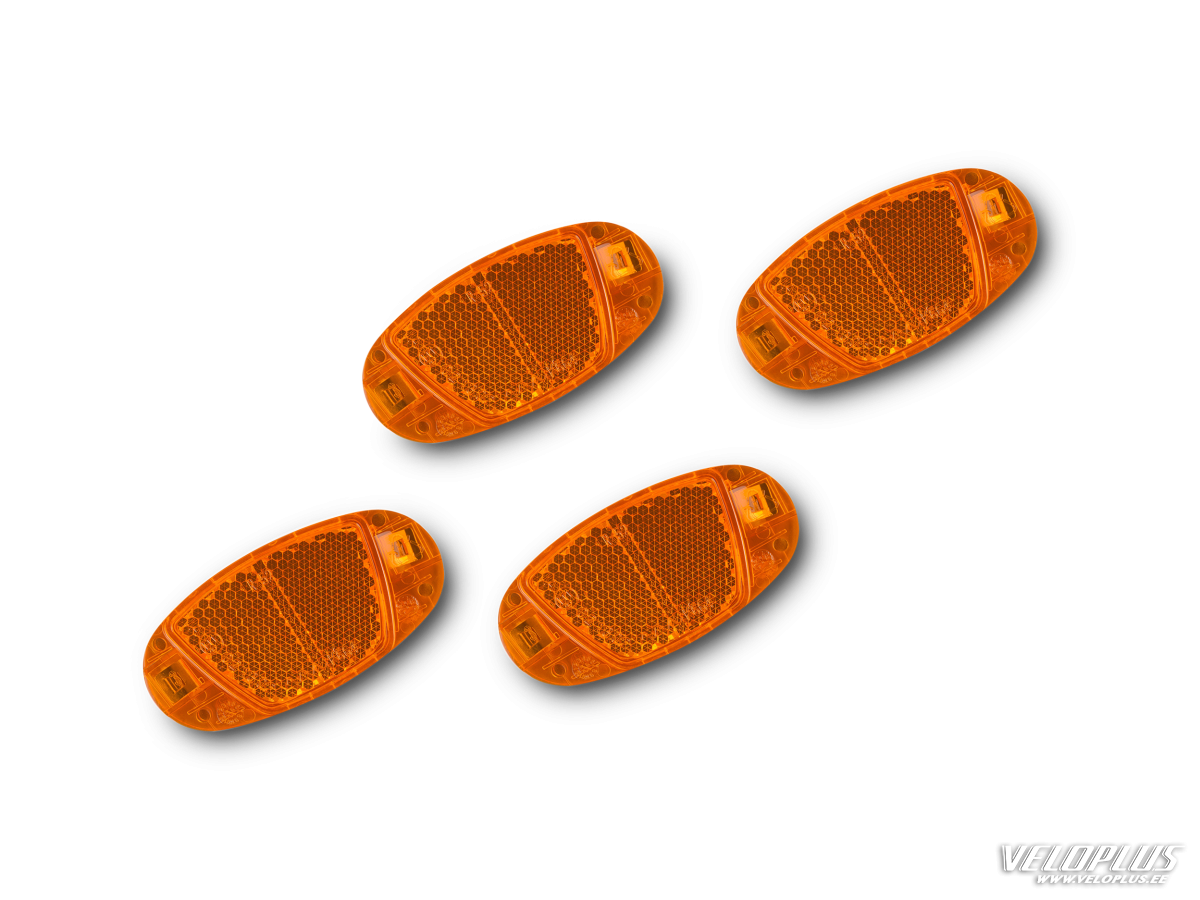 RFR Spoke Reflector Set CMPT 4pcs orange