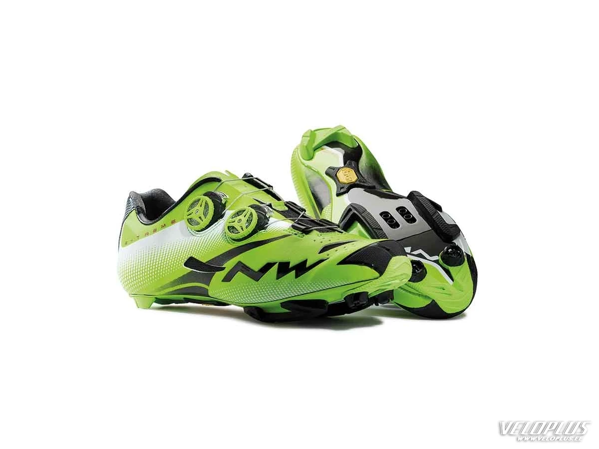 MTB Shoes Northwave EXTREME TECH MTB PLUS GREEN-BLACK-WHITE 40