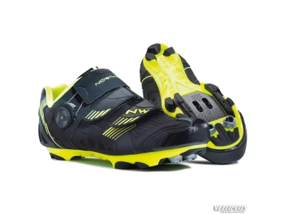 MTB Shoes Northwave NIRVANA BLACK-YELLOW  FLUO 45