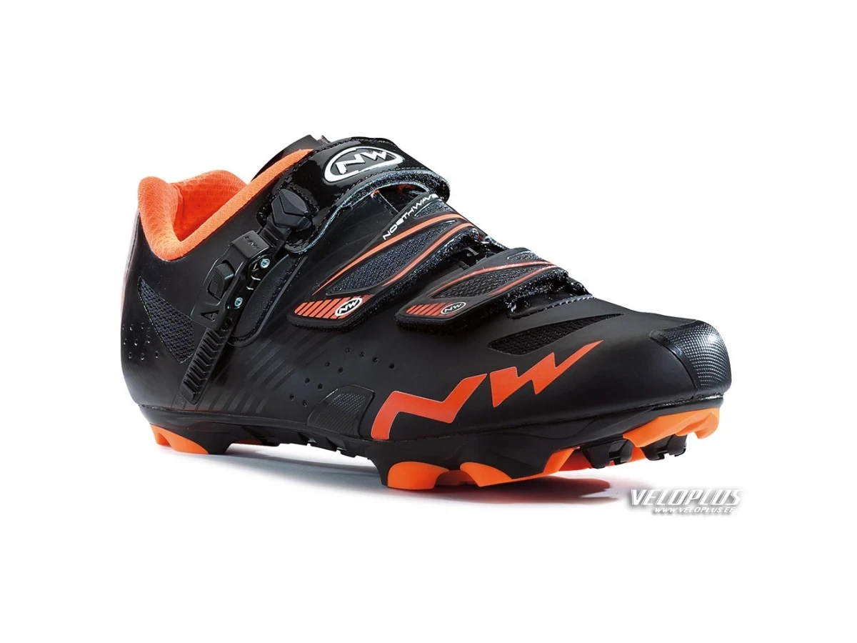MTB Shoes Northwave HAMMER SRS BLACK-ORANGE 39