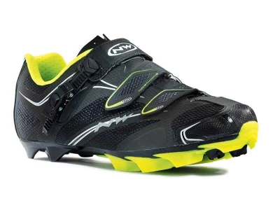 MTB Shoes Northwave SCORPIUS SRS BLACK-YELLOW  FLUO 41