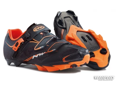 MTB Shoes Northwave SCORPIUS SRS BLACK-ORANGE 39,5