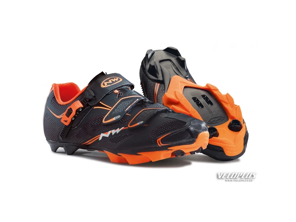 MTB Shoes Northwave SCORPIUS SRS BLACK-ORANGE 47