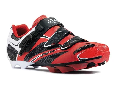 Shoes Northwave Scorpius SRS red-black-white 44,5
