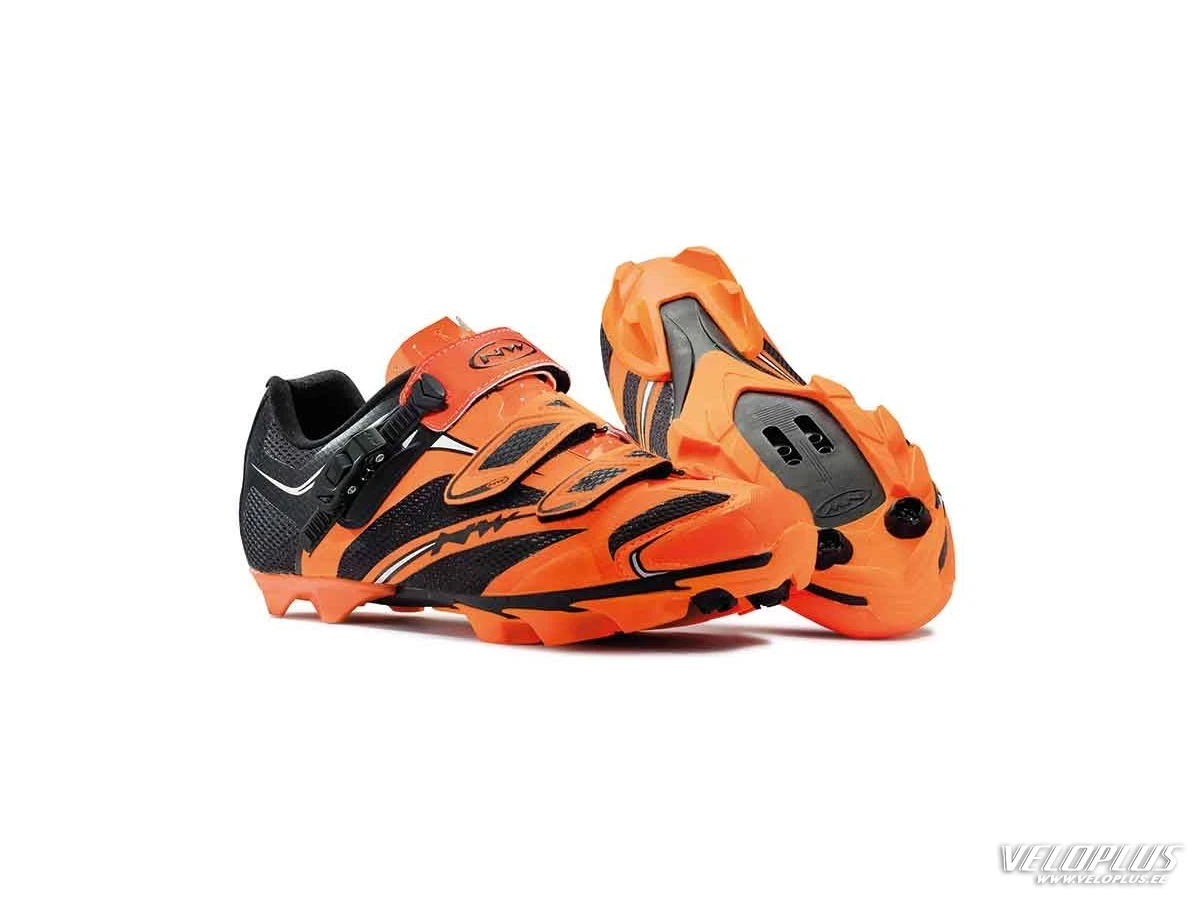 Kengät Northwave Scorpius SRS fluo oranssi 41
