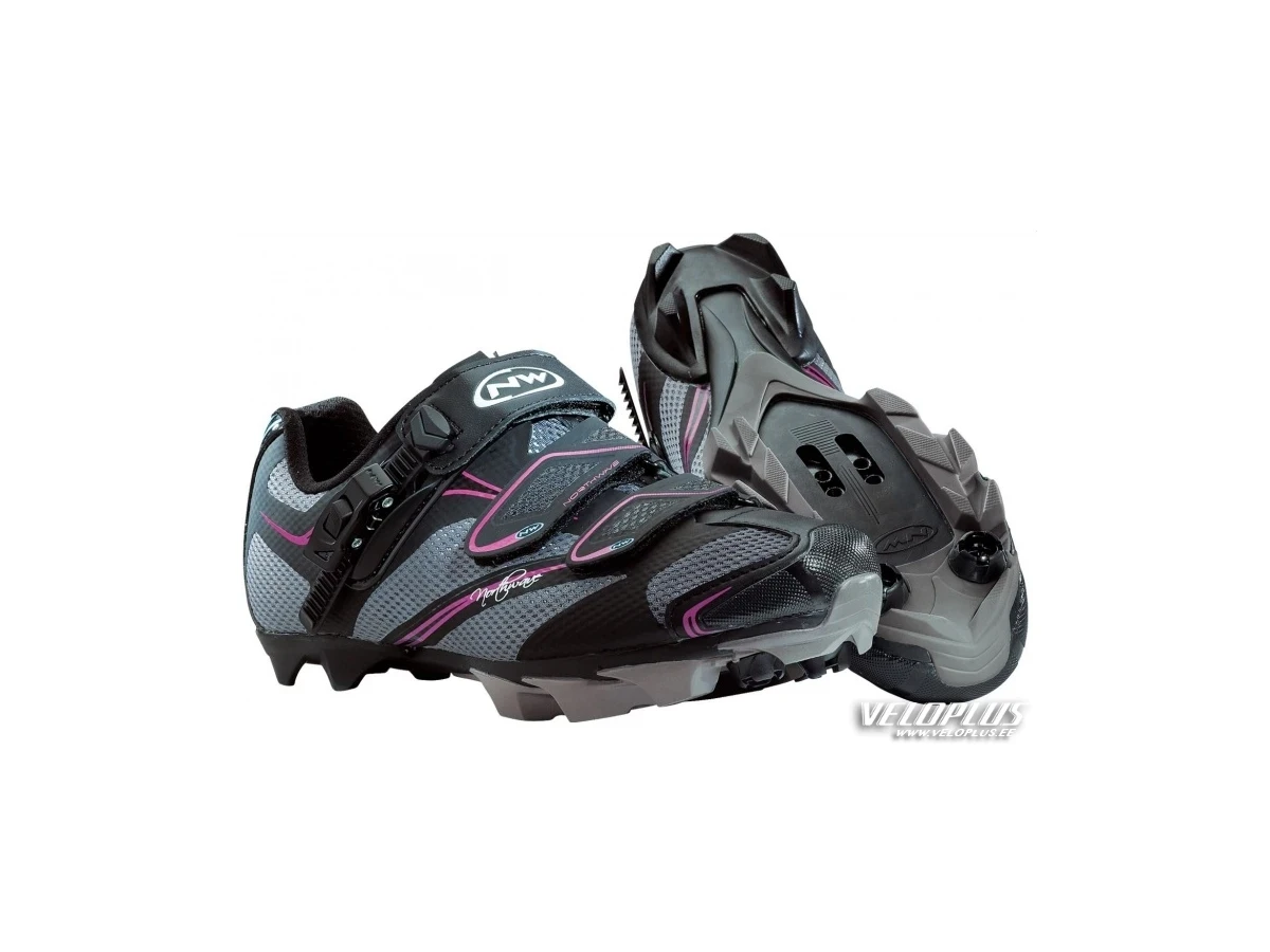 Women MTB Shoes Northwave KATANA SRS BLACK-ANTHRA-FUCHSIA 40,5