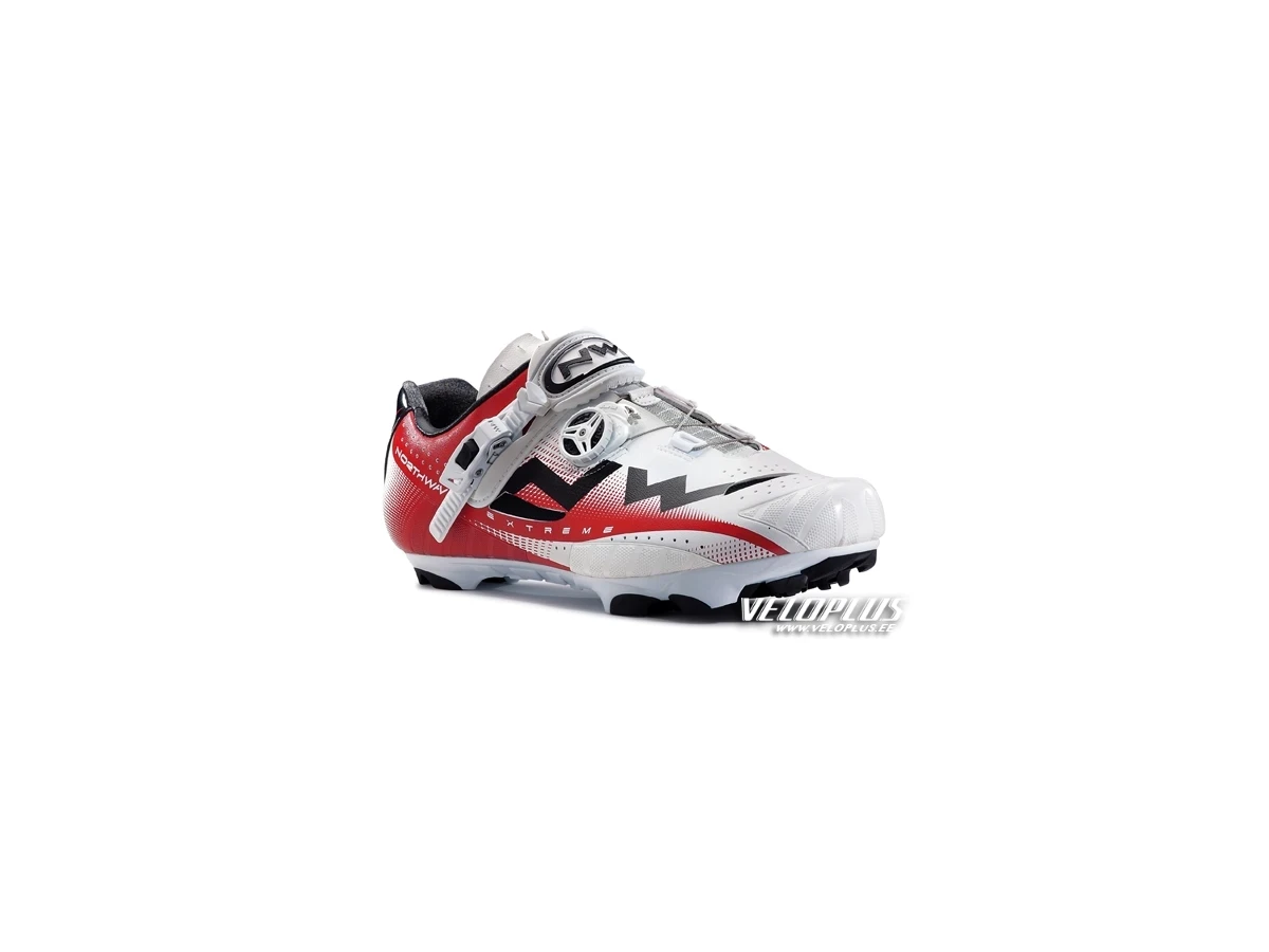 MTB Shoes Northwave EXTREME TECH MTB WHITE-BLACK-RED 41,5