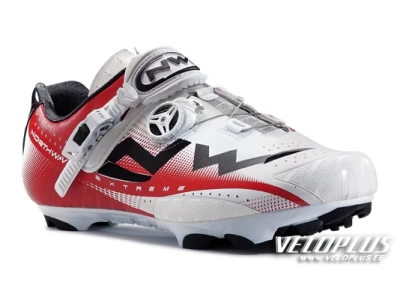 MTB Shoes Northwave EXTREME TECH MTB WHITE-BLACK-RED 41,5