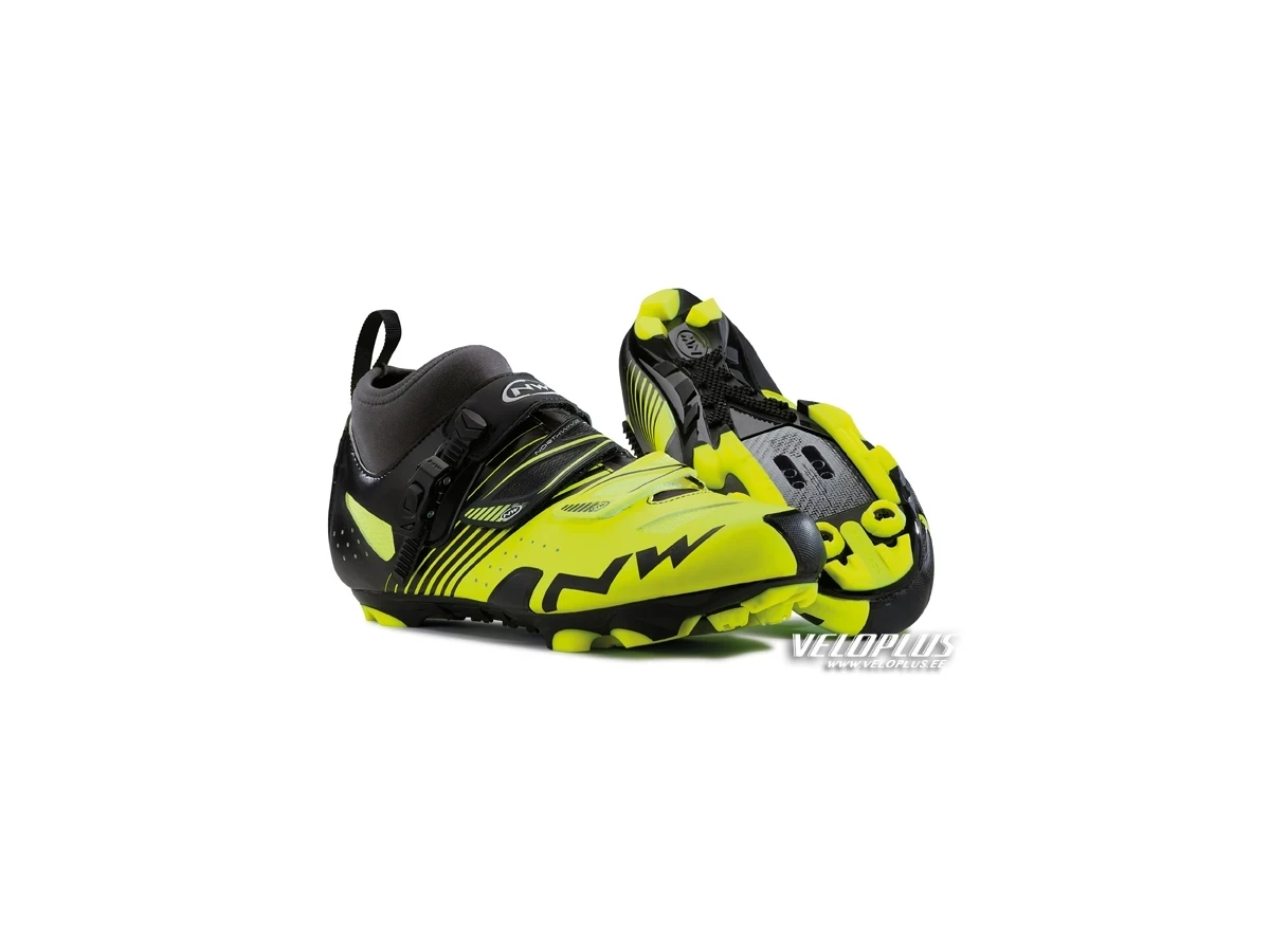 CX/MTB Shoes Northwave CX TECH YELLOW FLUO-BLACK 44,5