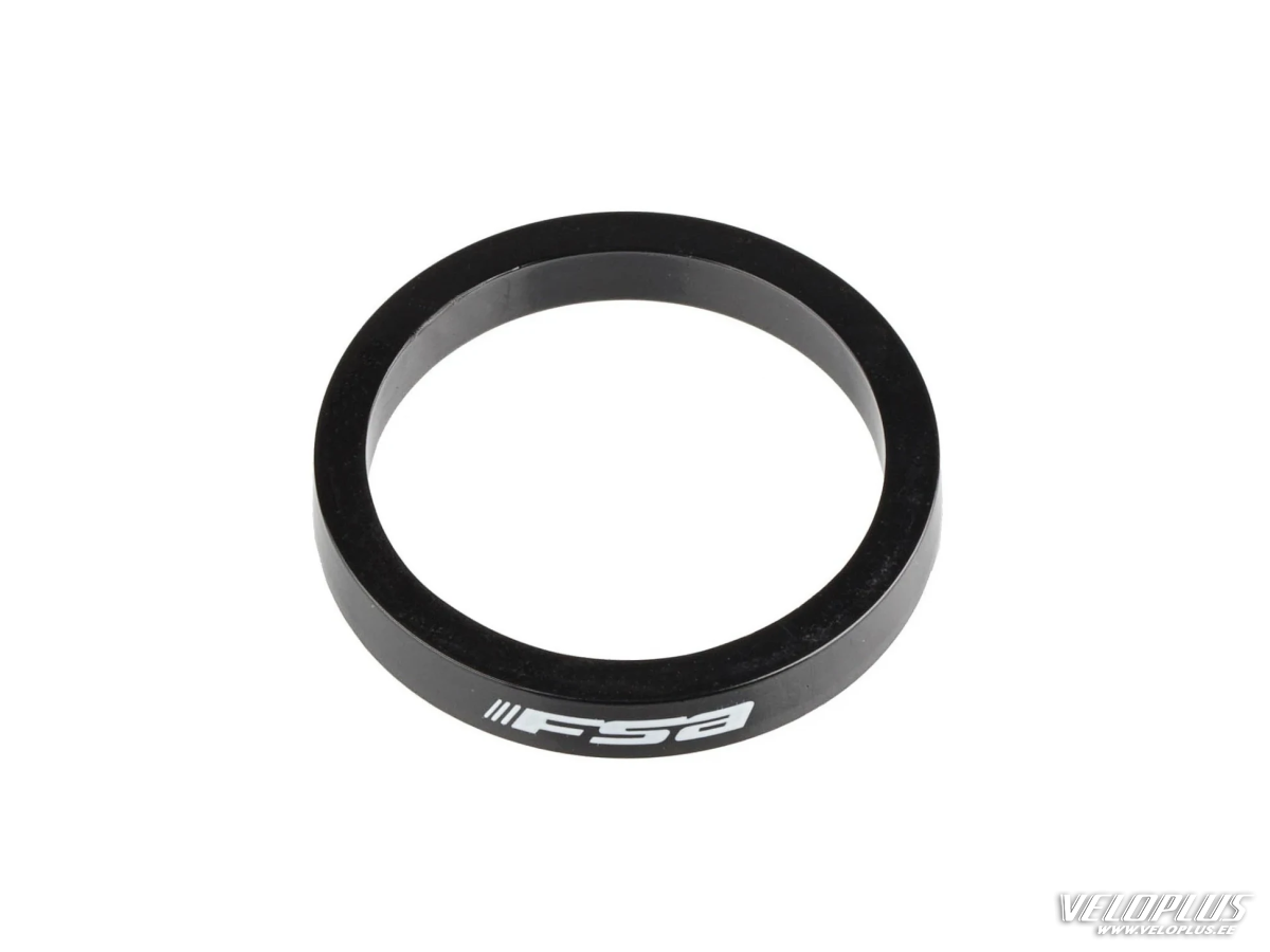 Headset spacer FSA 1"1/8 5mm black H2307A 1pc