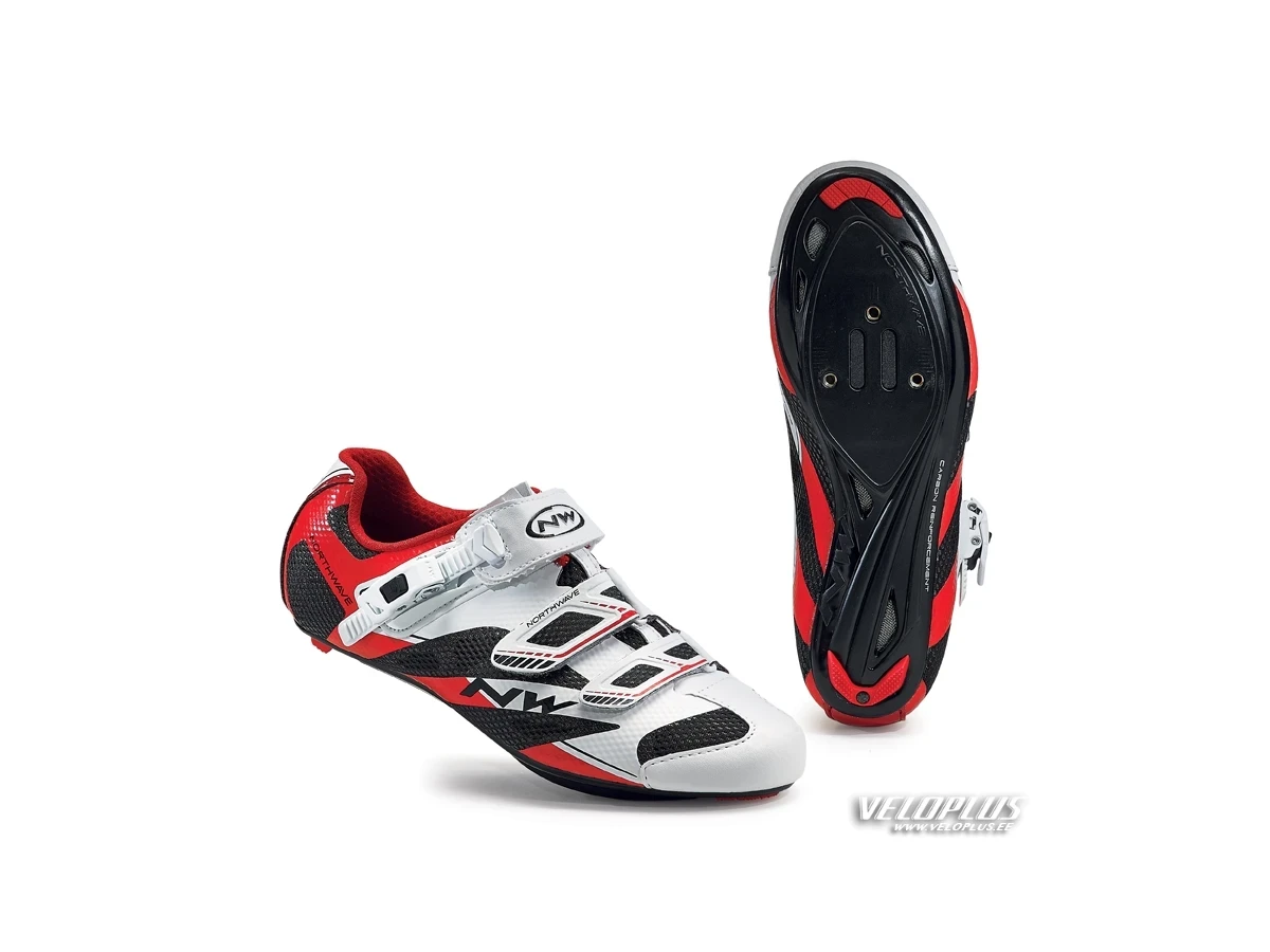 Road Shoes Northwave SONIC 2 SRS WHITE/BLACK/RED 48