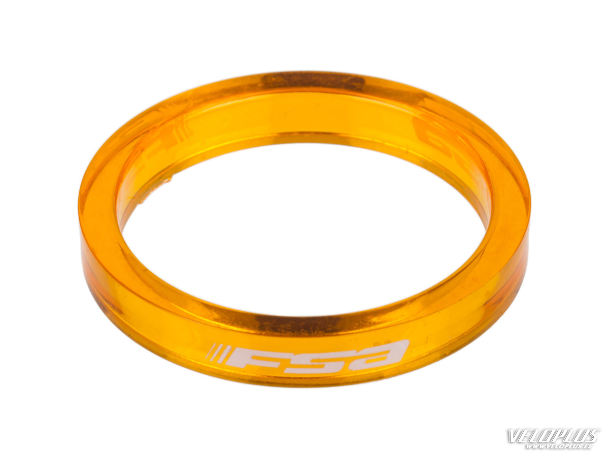 Headset spacer FSA 5mm 1-1/8 transparent orange