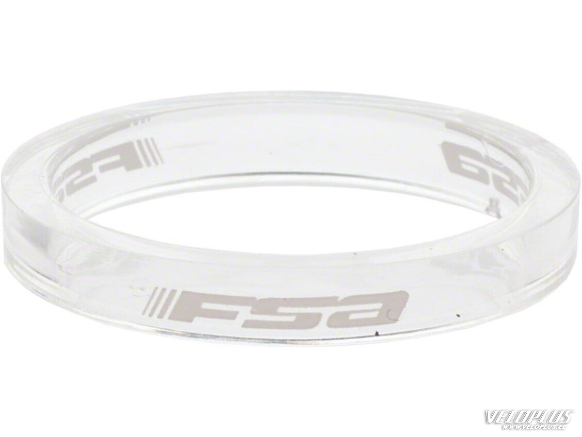 Headset spacer FSA 5mm 1-1/8 transparent