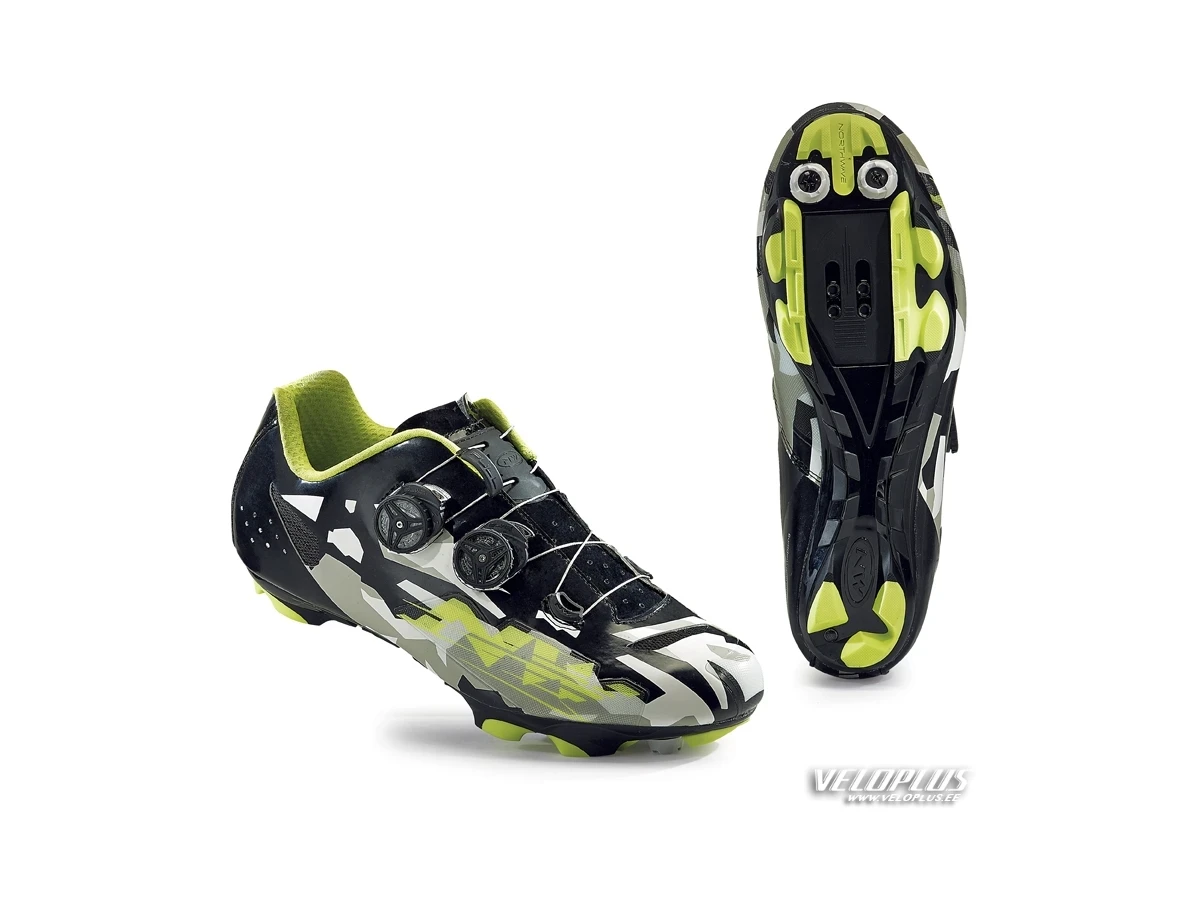 MTB Shoes Northwave BLAZE PLUS CAMO/BLACK 44