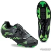 MTB Shoes Northwave SCORPIUS 2 PLUS BLACK/GREEN FLUO 45½ thumbnail 1