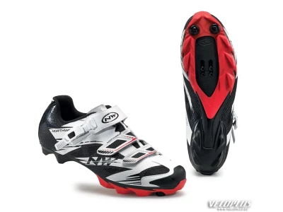 MTB Shoes Northwave SCORPIUS 2 SRS WHITE/BLACK/RED 44