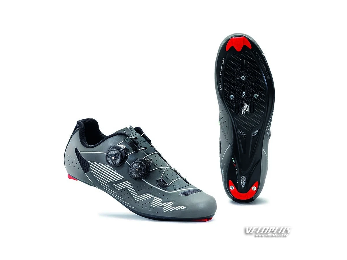 Road shoes NORTHWAVE EVOLUTION PLUS REFLECTIVE BLACK size 48