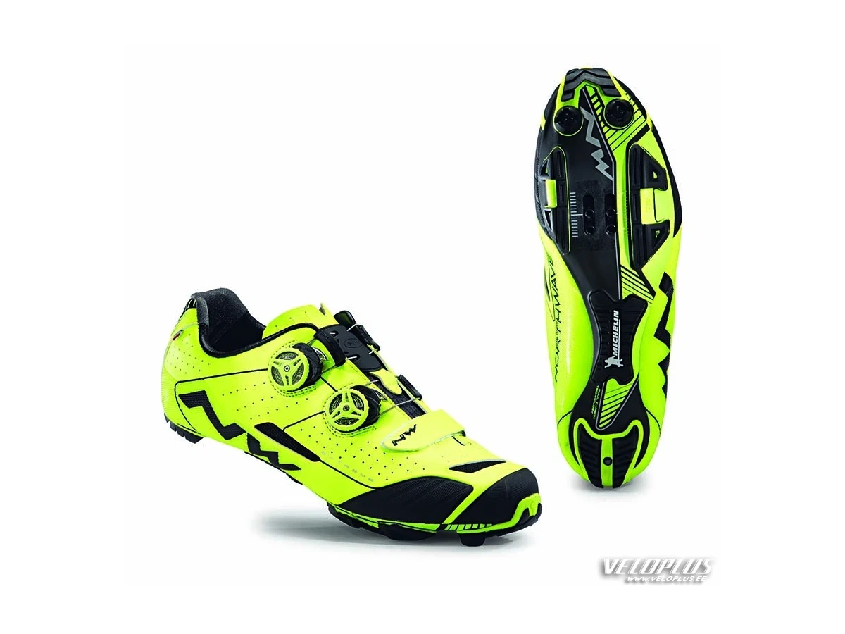 MTB shoes NORTHWAVE EXTREME XC YELLOW FLUO size 44,5