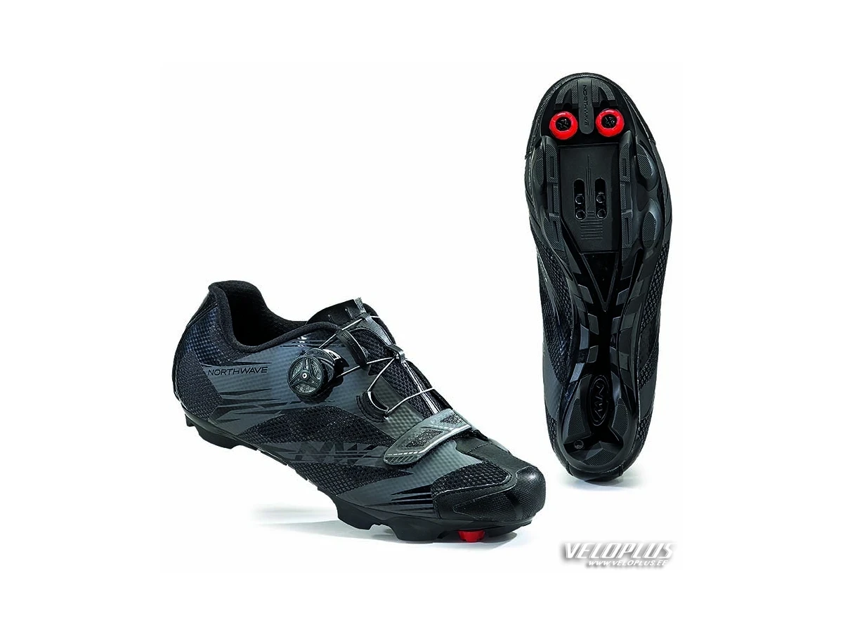 MTB Shoes Northwave SCORPIUS 2 PLUS WIDE BLACK/ANTHRA 42