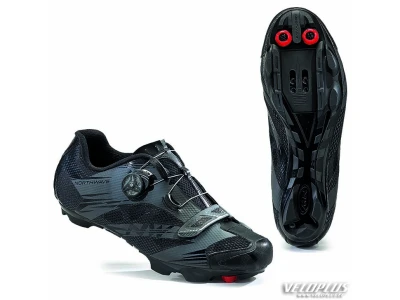 MTB Shoes Northwave SCORPIUS 2 PLUS WIDE BLACK/ANTHRA 42