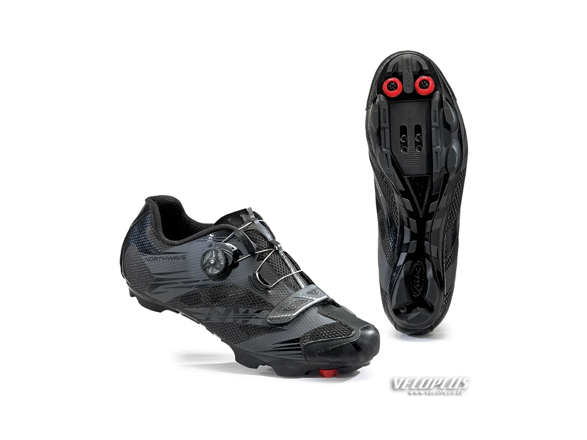 MTB Shoes Northwave SCORPIUS 2 PLUS WIDE BLACK/ANTHRA 43
