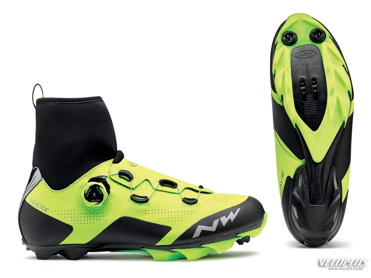 Winter shoes Northwave RAPTOR GTX MTB YELLOW FLUO/BLACK 43