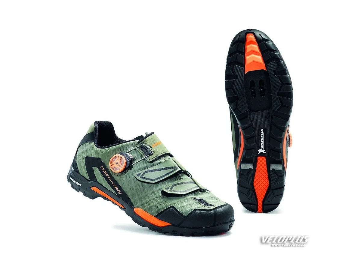 Matkakingad Northwave OUTCROSS PLUS militaarrohelised 42
