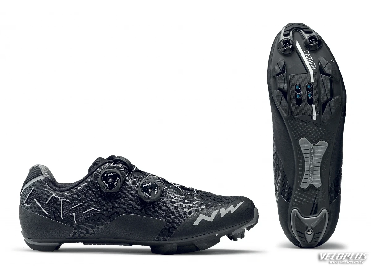 MTB shoes NORTHWAVE GHOST XC BLACK/YELLOW FLUO 42
