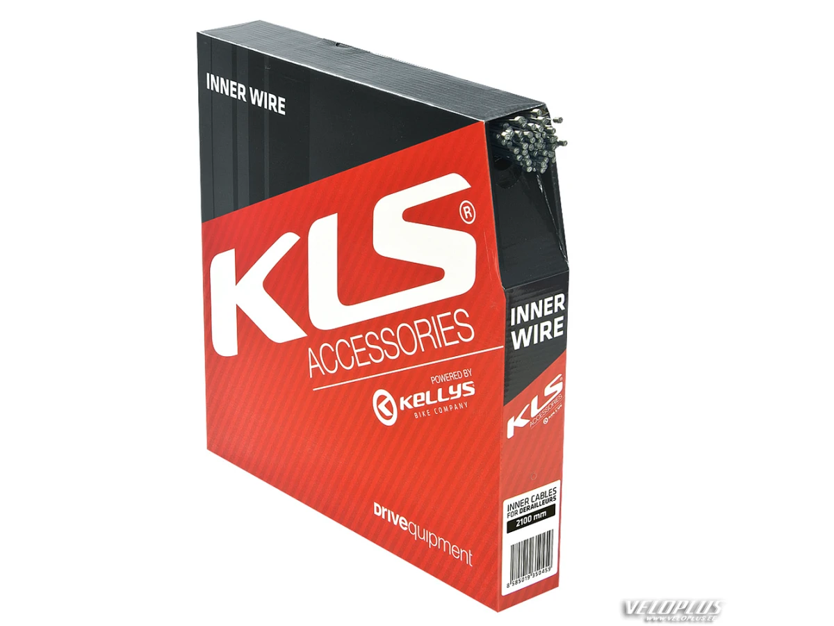 Inner cable for derailleurs KLS 210 cm box 100 pcs, stainless