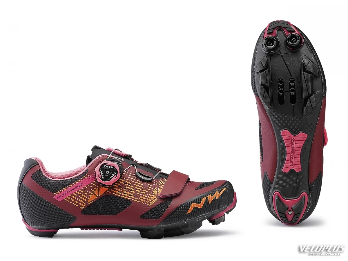 Shoes Northwave Razer wmn 40 dark red black