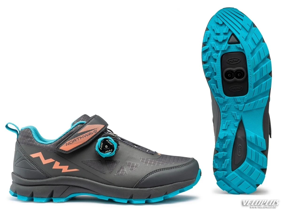 Trekking shoes Northwave CORSAIR WMN 40 anthracite/orange/light blue